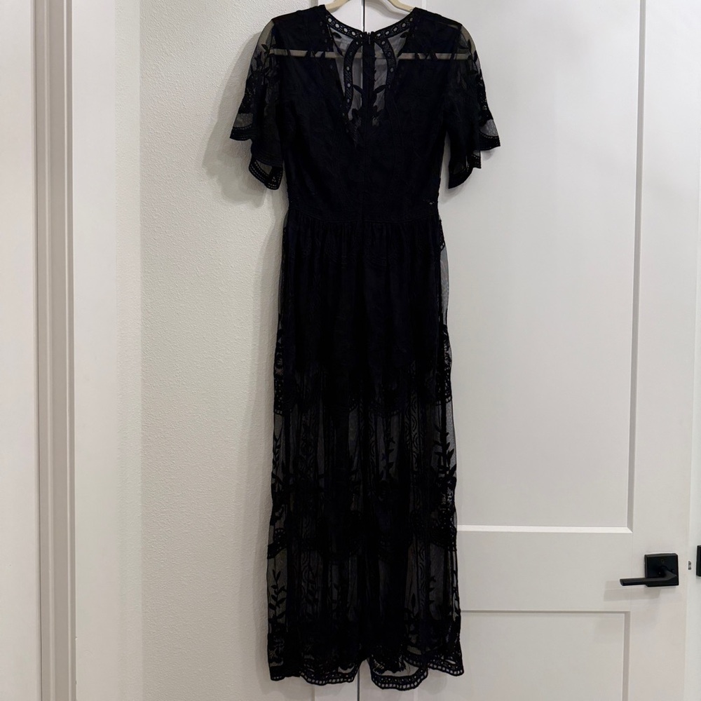 Lace Black Dress